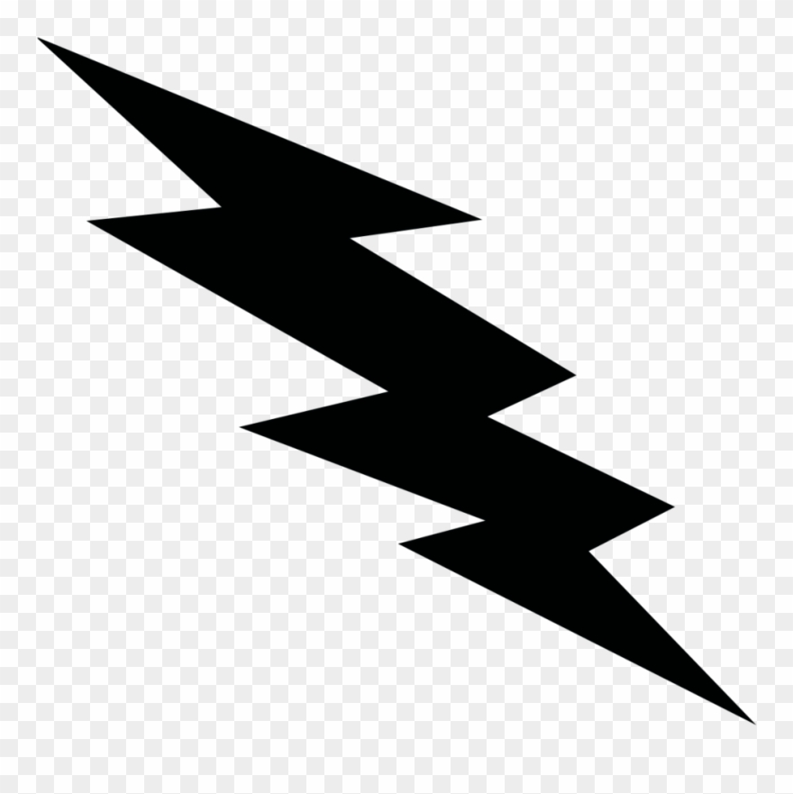 Sg Bolt Black Solo Clipart