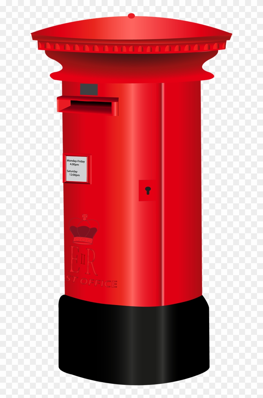 England, Letterbox British Letterbox Red British Ma Clipart