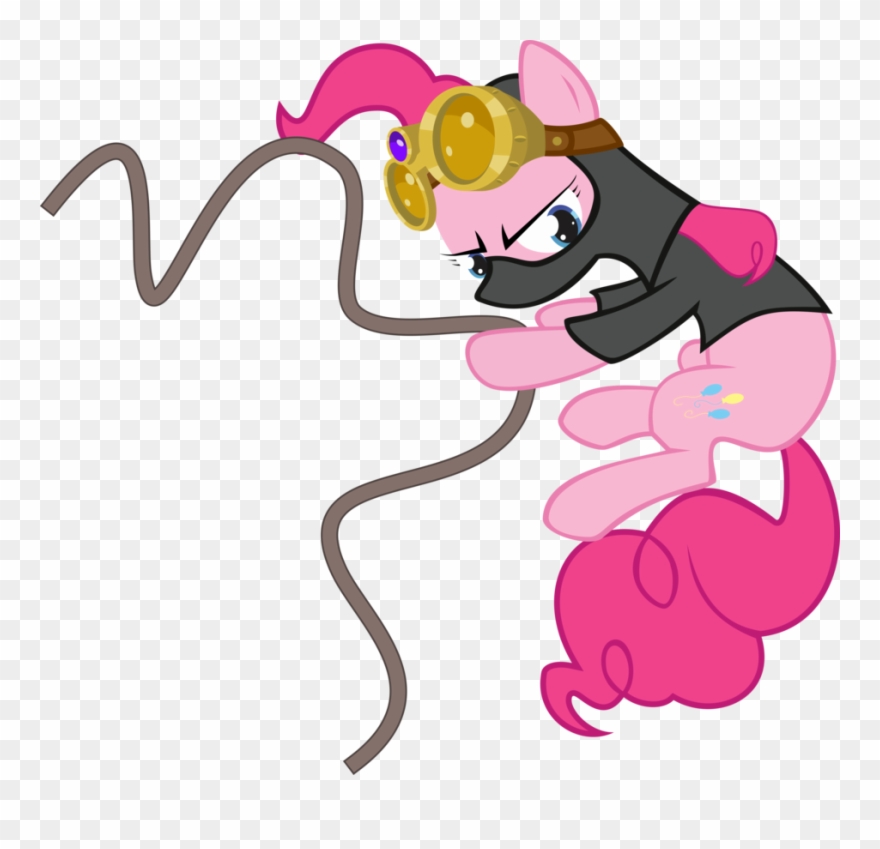 Pinkie Pie Spy Vector By Mozlin Clipart