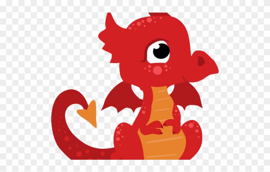 Little Dragon Clipart Color - Png Download