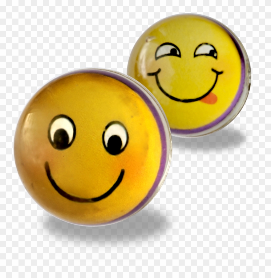 Smiley Bouncy Balls Clipart