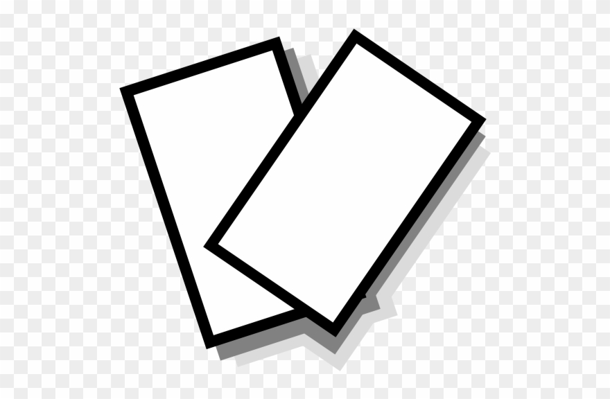 Flash Cards Clip Art - Png Download