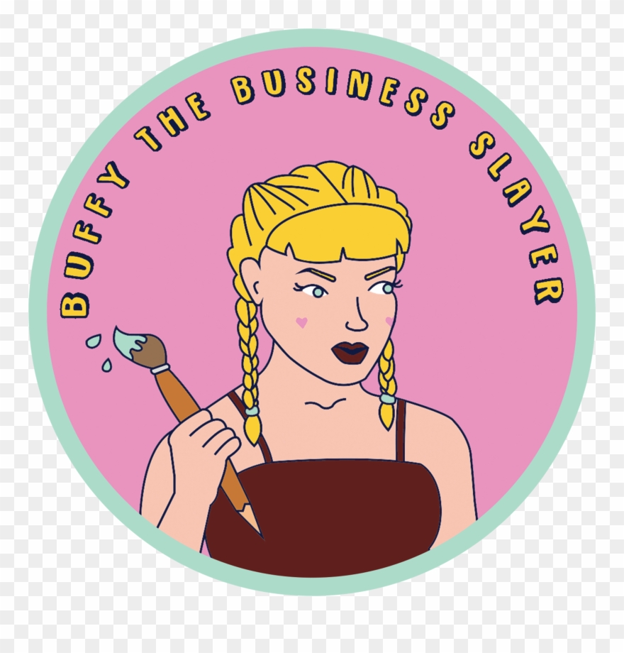 Buffy The Business Slayer Logo Clipart