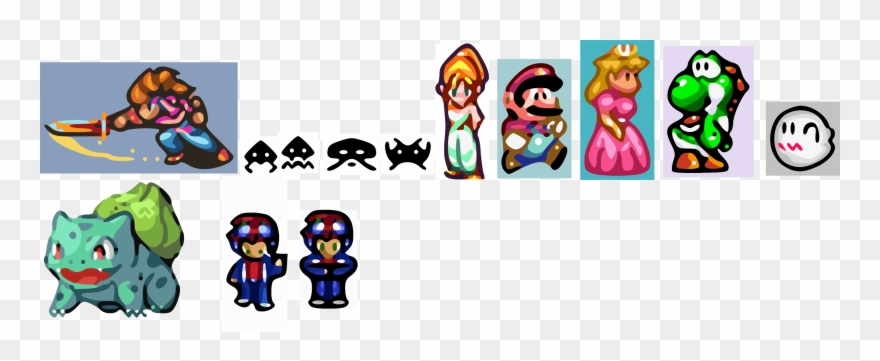 Successfully Converted Sprites To Clipart