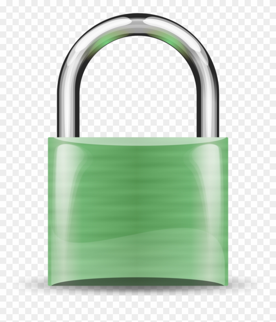 Padlock Green Clipart