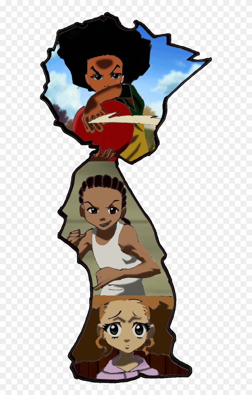 The Boondocks Clipart