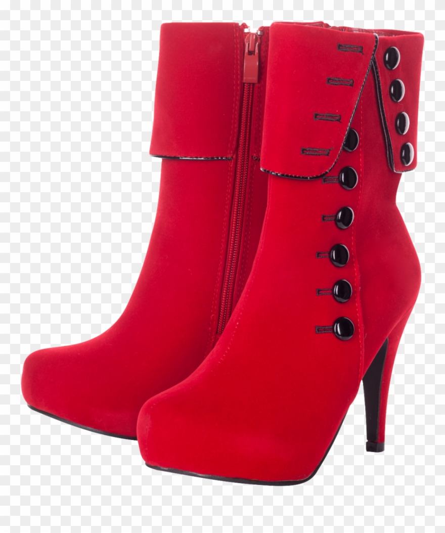 Clip Art Royalty Free Shoe Boot High Boots Pvc Grosgrain - Png Download