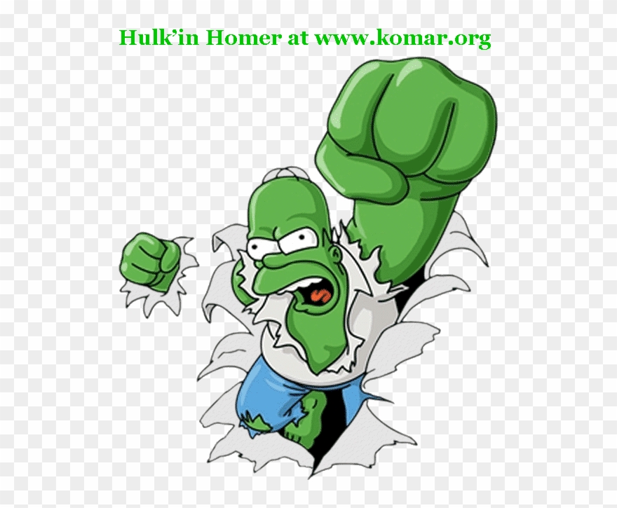 Ar/simpsons Photos/wallpapers/homer Hulk I Found A Clipart