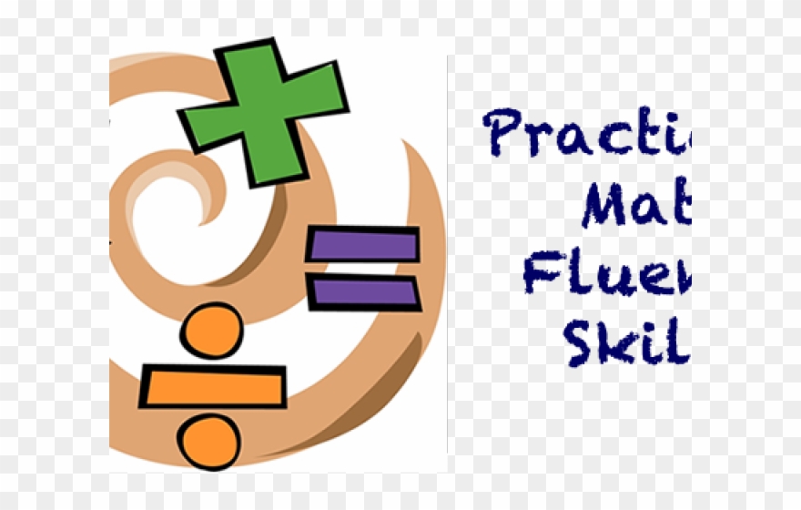 Mathematics Clipart Math Fluency - Png Download