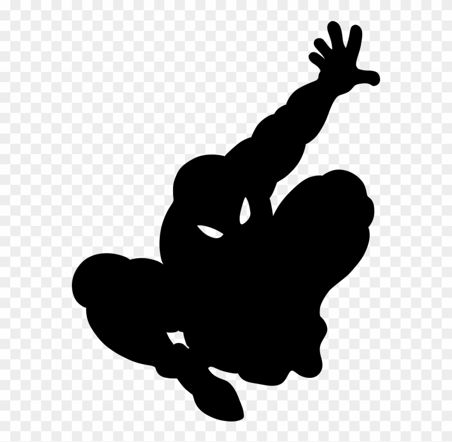 Marvel Silhouette Sticker - Clipart
