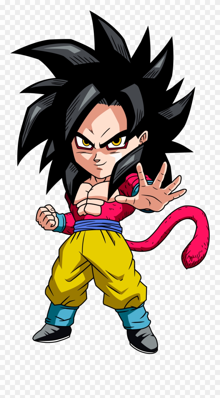 Goku Clipart Chibi Free Clipart Jpg Drawing Dumielauxepices - Png Download