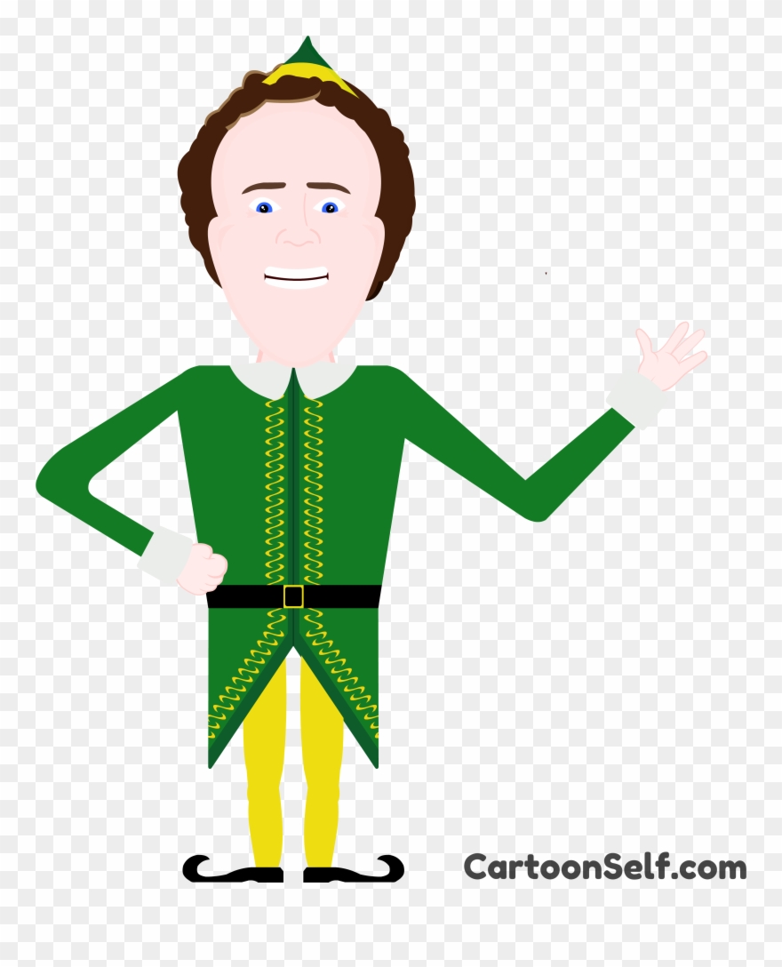 Buddy The Elf Wins You Over With His Sense Of Humor Clipart