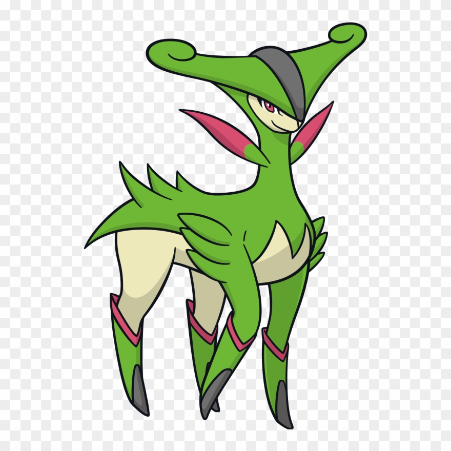 Virizion Global Link Artwork Clipart