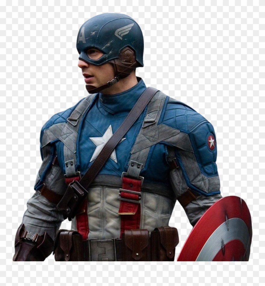 Captain America Clipart Armoured - Png Download
