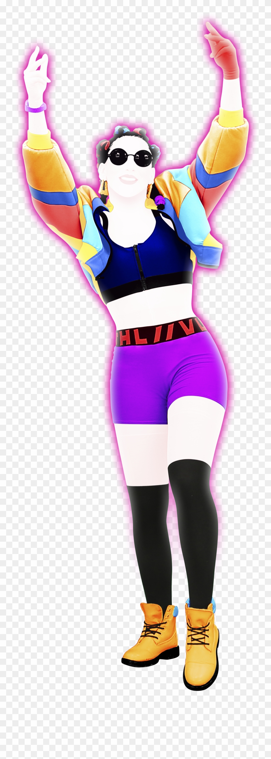 Just Dance Is A Motion-based Dancing Game For Multiple Clipart