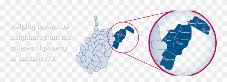 Eastern West Virginia Community Action Agency Serves Clipart