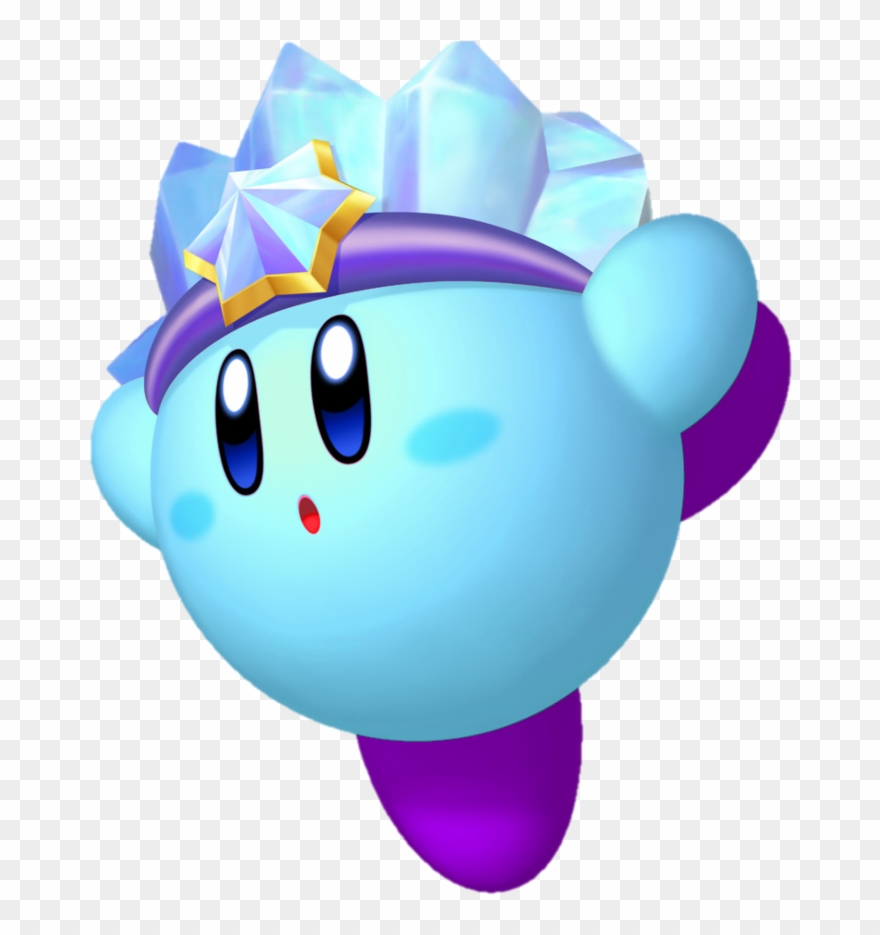 Mq Blue Kirby Disney Ice Winter Clipart