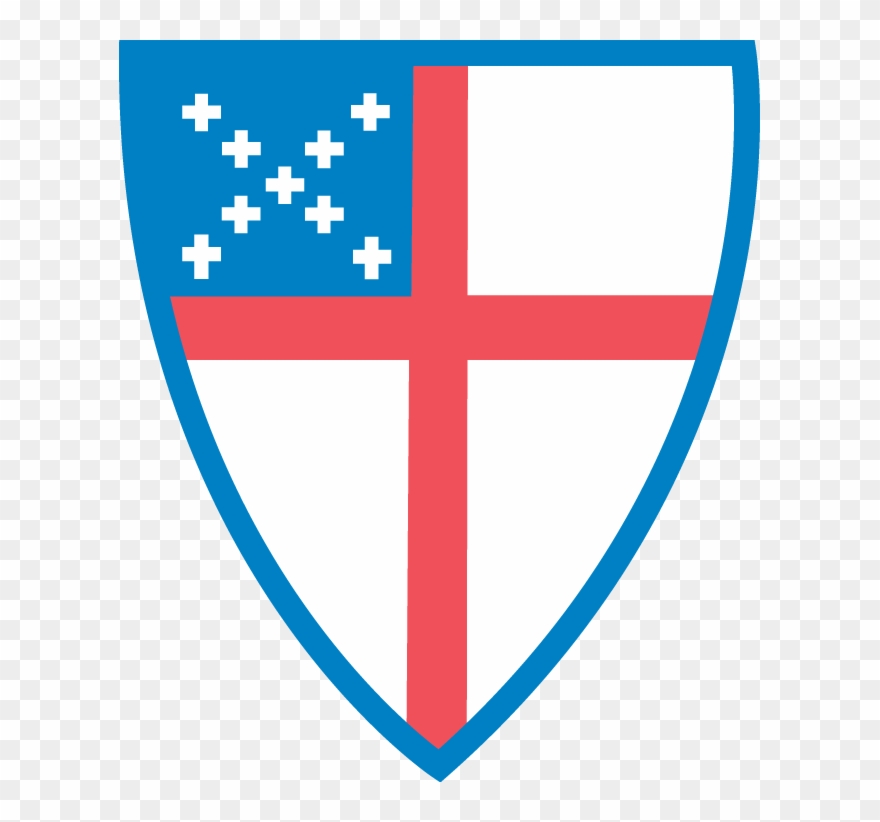 Episcopal Church Shield Color Clipart