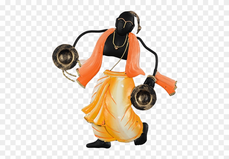 Musician Showpiece Playing Cymbal Clipart