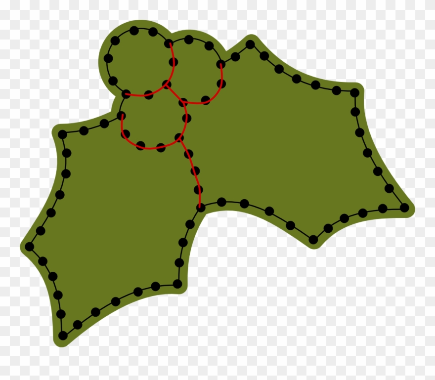 Holly Leaf $1 Clipart
