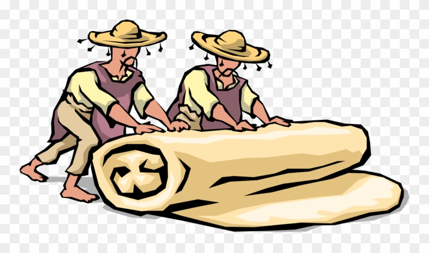 Vector Illustration Of Mexican Cuisine Chefs Roll Fajita Clipart