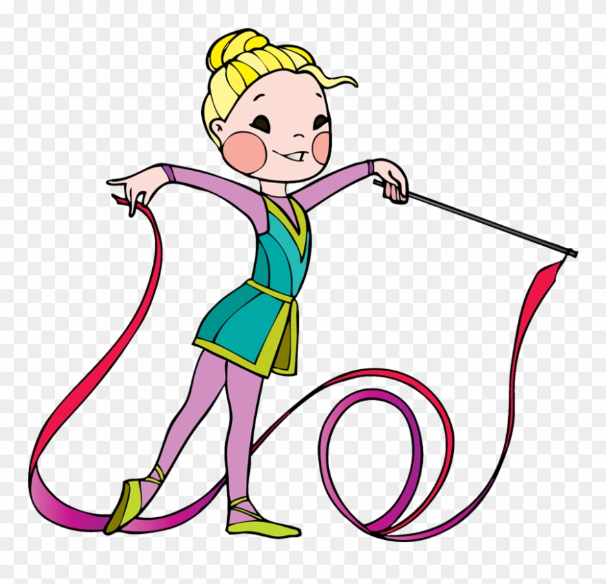 Ginnastica Ritmica Clipart