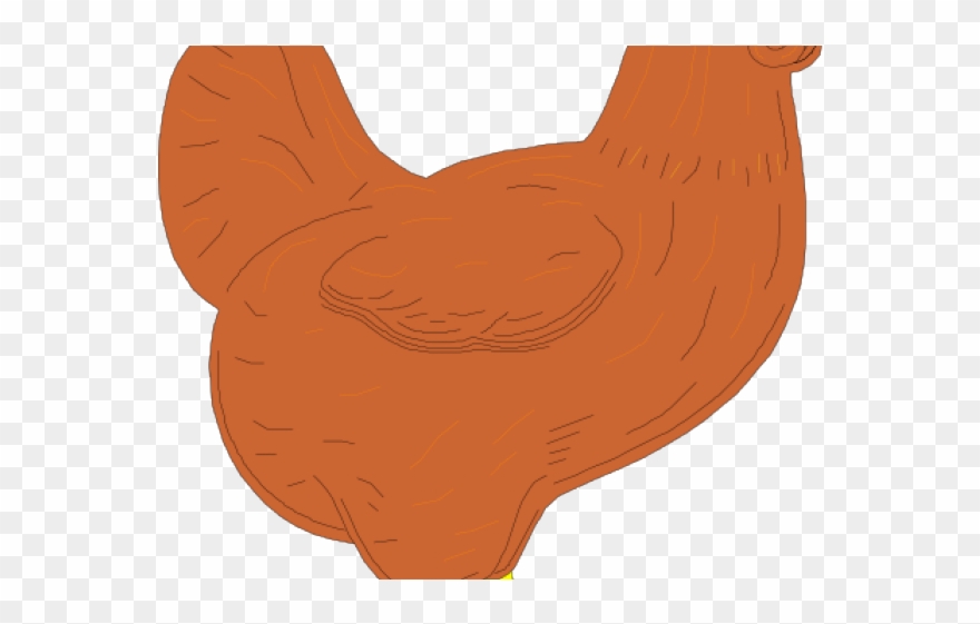 Rooster Clipart Brown - Png Download
