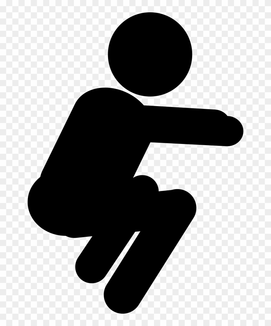 Squat Vector Svg Clipart