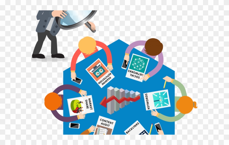 Marketing Clipart Market Competition - Png Download