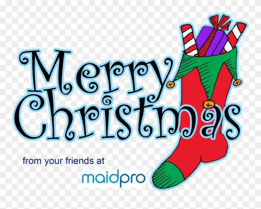 Merry Christmas To All Our Friends From Team Maidpro Clipart
