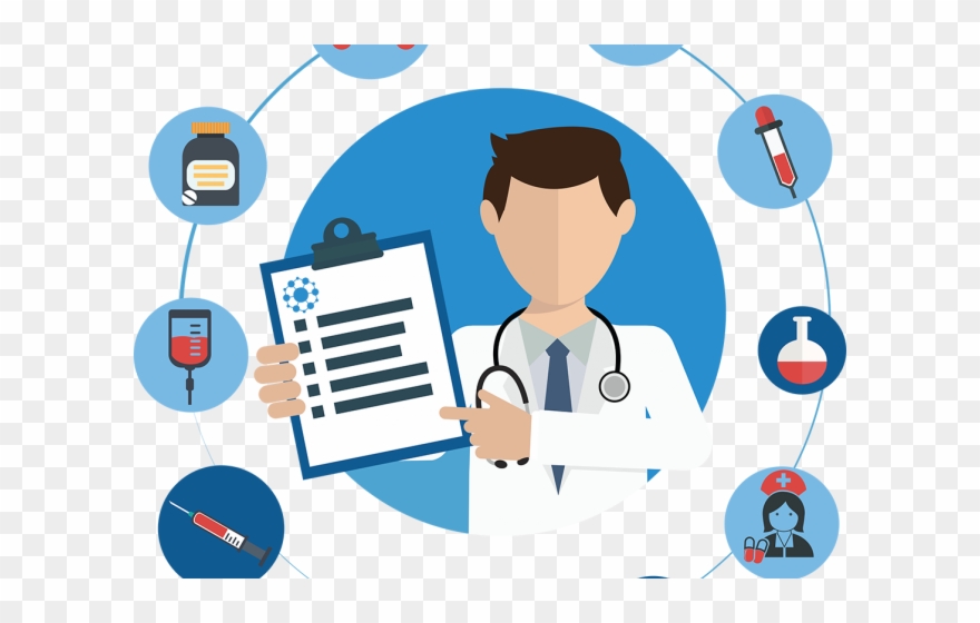 Office Management Clipart Hospital Administrator - Png Download