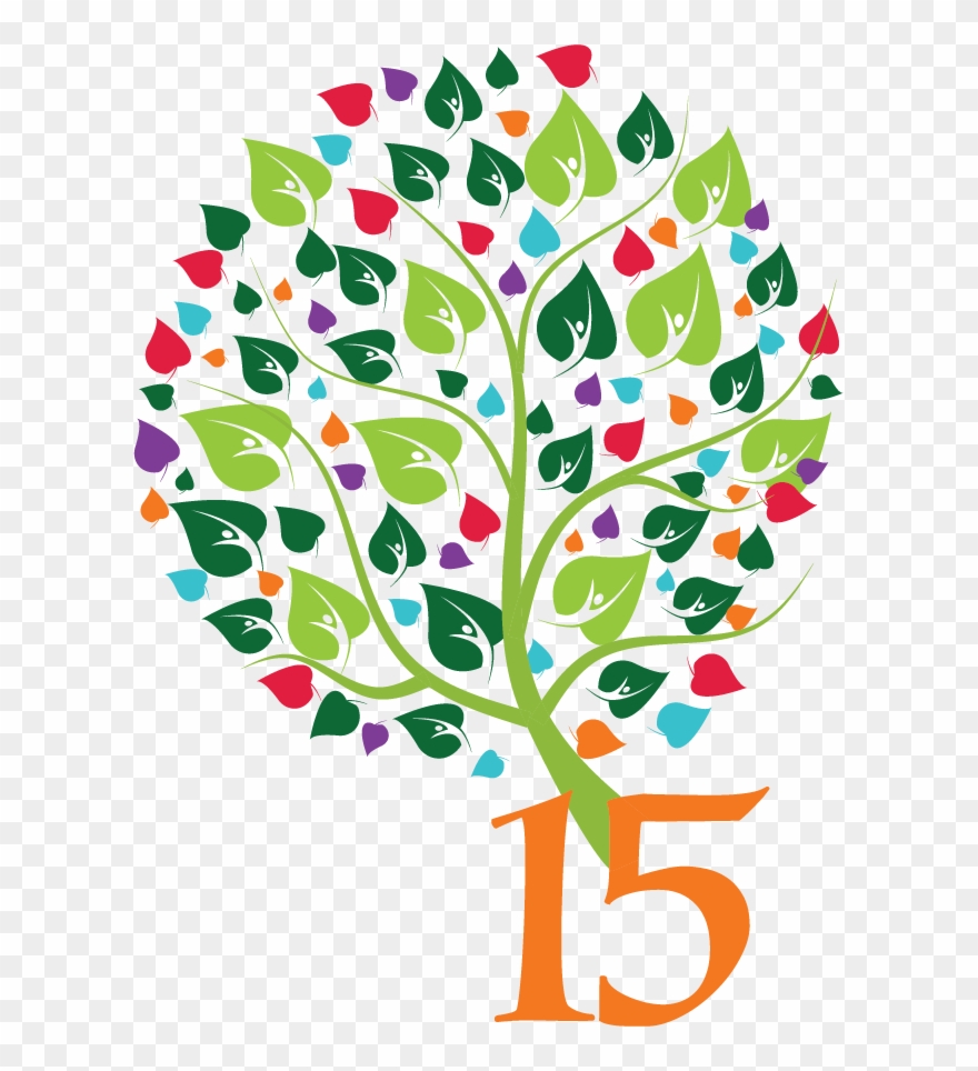 New 15th Anniversary Logo Clipart