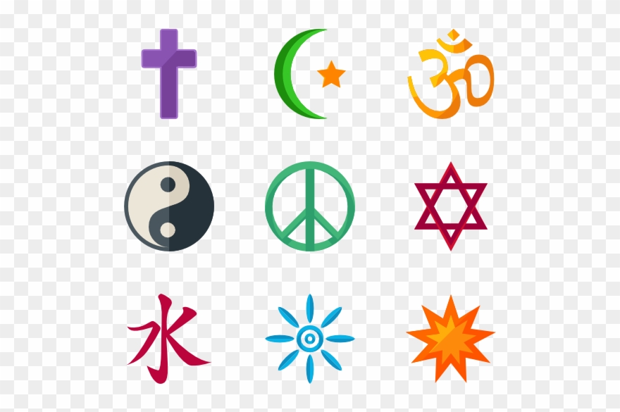 Beliefs Symbols Clipart