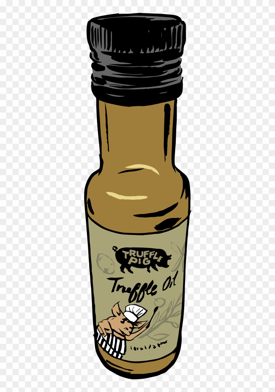 Black Truffle Oil Clipart