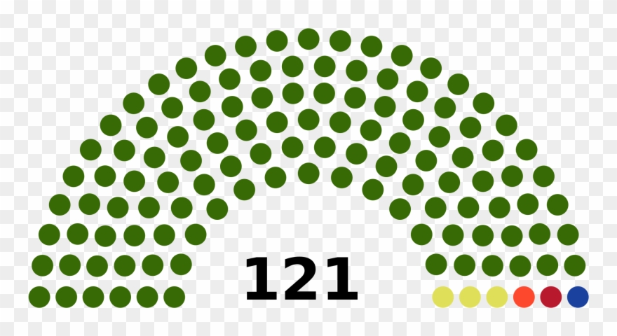 4th National Assembly Of Gabon Lower House Seats Clipart