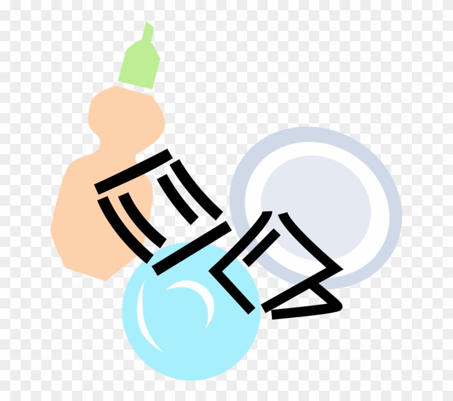 Vector Illustration Of Personal Hygiene And Bathing Clipart