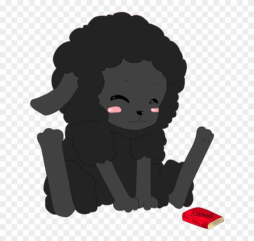 Black Sheep Poet By Almost Evil Sheep,almost,black Clipart