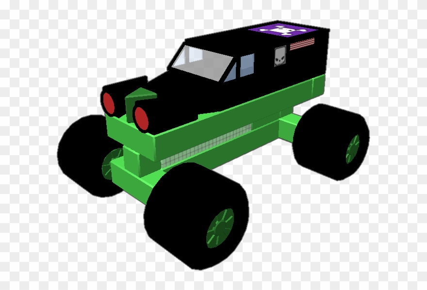 The Monster Truck Gravedigger Functions Awesome Clipart