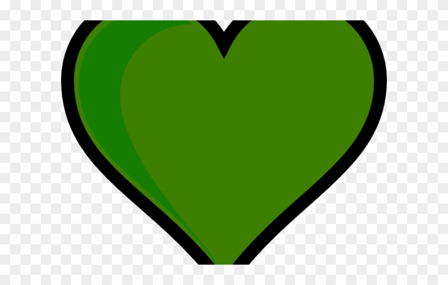 Heart Pictures Clipart Green - Png Download
