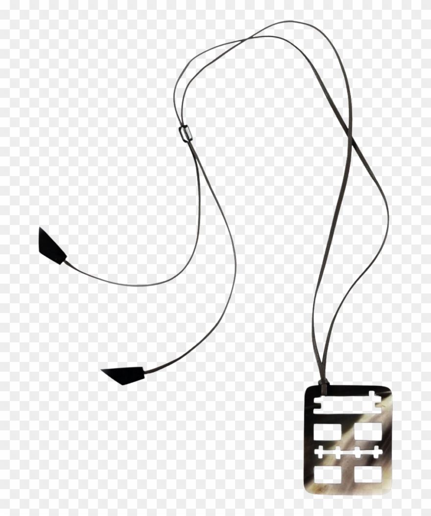 Double Happiness Horn Pendant Clipart