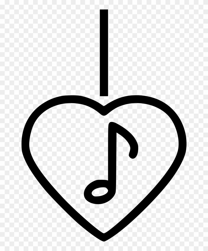 Music Note Pendant Necklace Comments Clipart