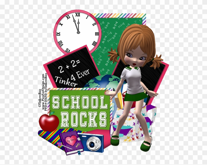 School Rocks Tutorial Clipart