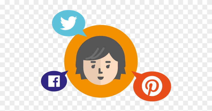 Social Media Account Manager Clipart