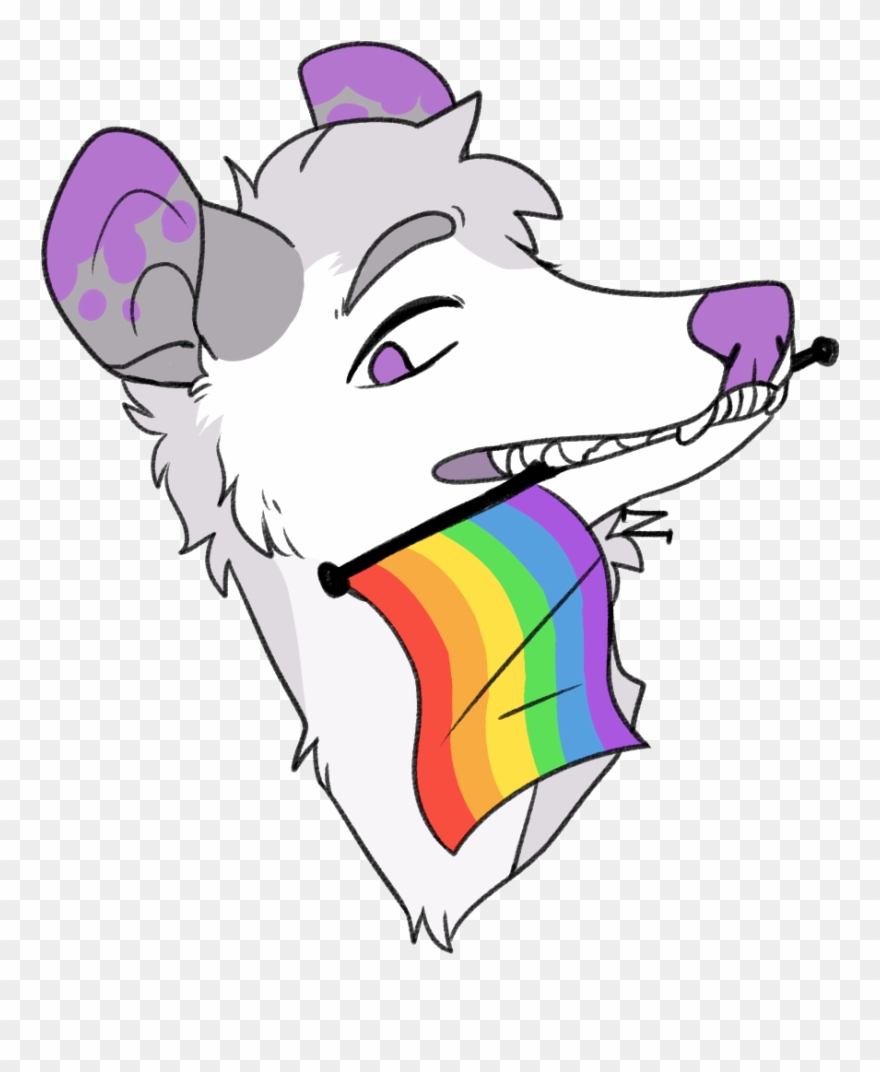 Opossums Can Be Gay [zachriel] Clipart