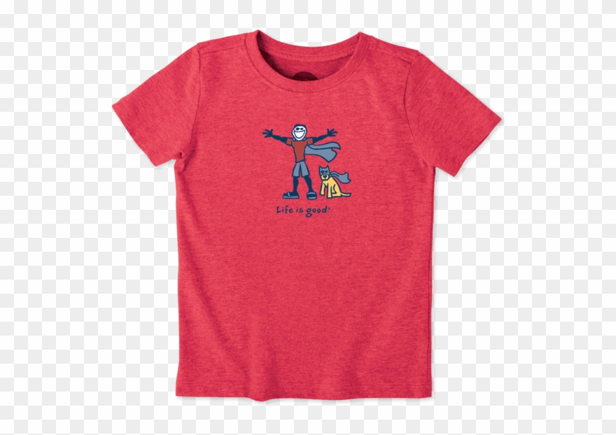 Boys Superhero Jake And Rocket Vintage Crusher Tee Clipart