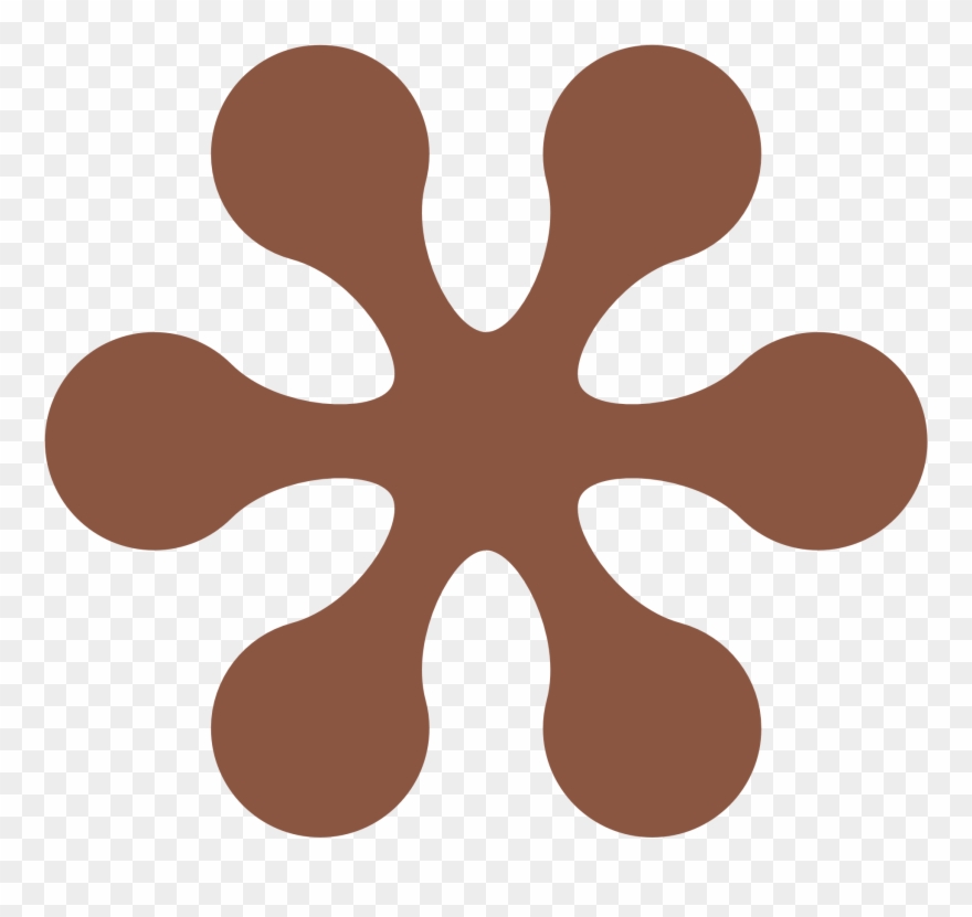 Retro Flower 3 Color Colour Light Salmon 4 Peace Xochi Clipart