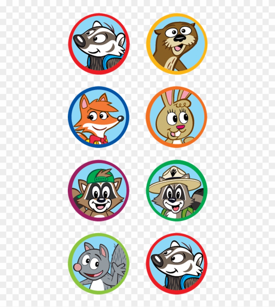 Tcr3471 Ranger Rick Mini Stickers Image Clipart