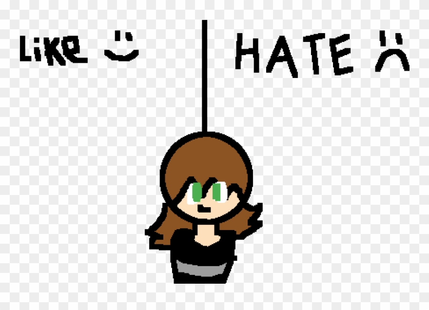 Like Me Or Hate Clipart