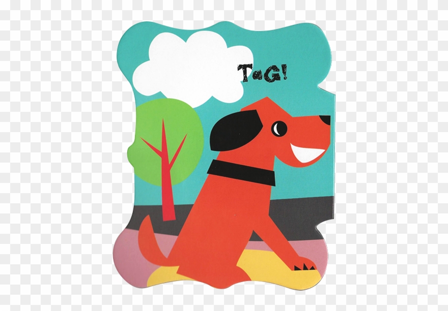 Picture Of Soft Game Of Tags-in The Yard Clipart