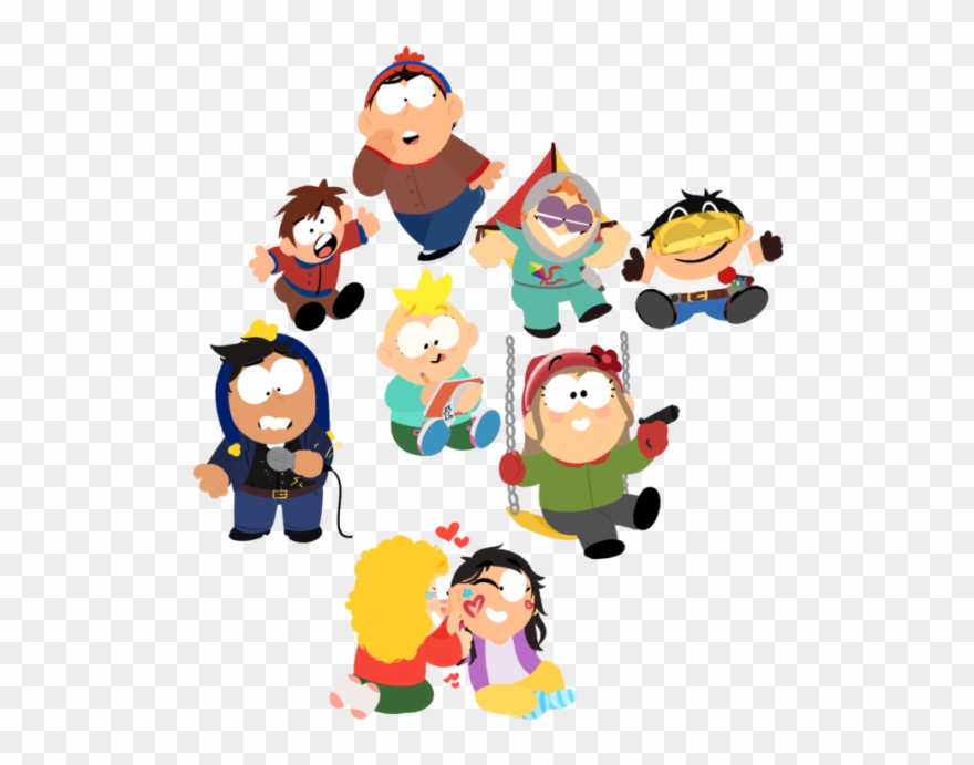 Chickenstab South Park Clipart
